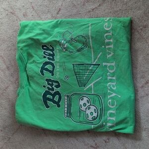 Vineyard Vines Bright Green Pickleball Tee